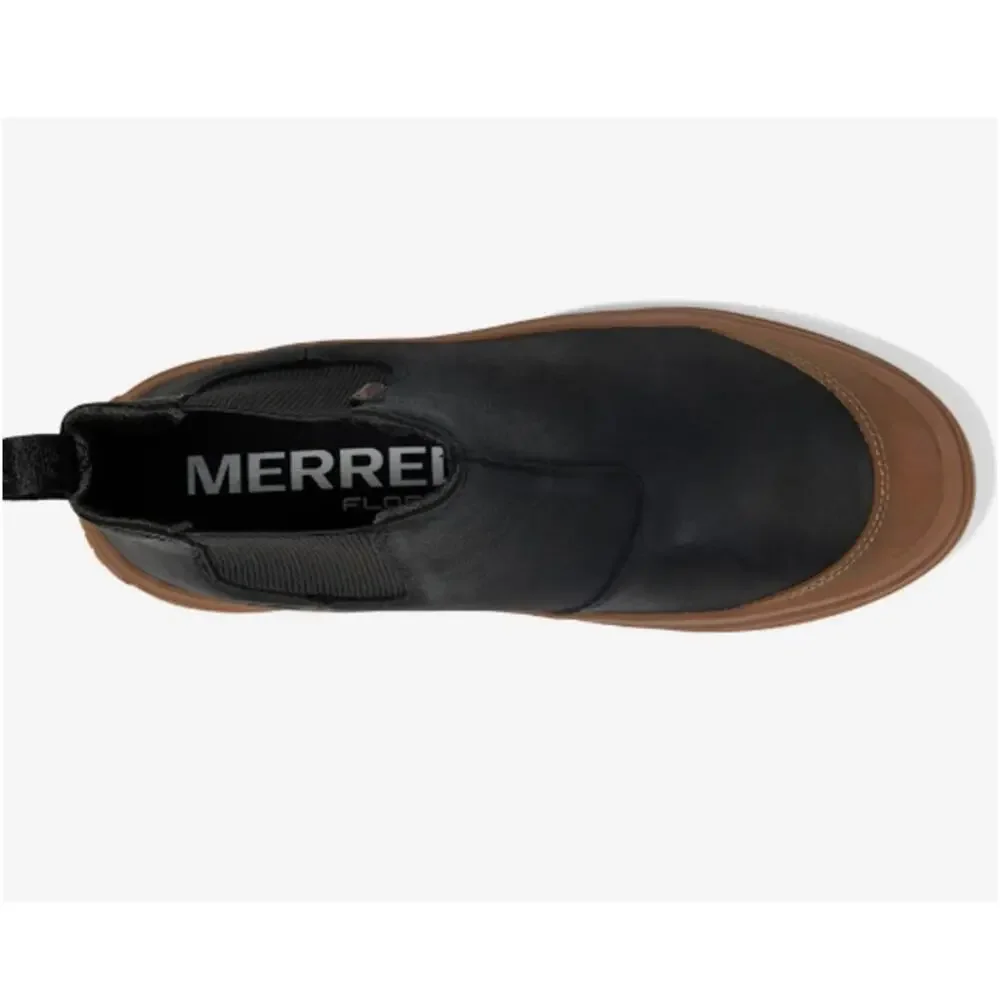 Merrell Women's Black Gum Harper Pull On Waterproof Chukka Boots Size 8